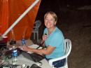 WB5LYJ operating W5WHN 1B phone on Saturday evening.